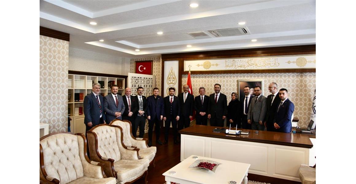 GENEL BAŞKAN YARDIMCIMIZ HİLMİ ŞANLI, BURSA İL MÜFTÜLÜĞÜNÜ ZİYARET ETTİ.